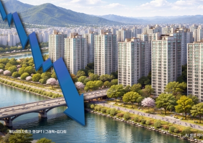 서울 아파트값 상승폭 6주째 둔화… 강동구도 하락 전환