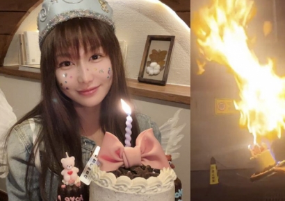"절대 따라하지 말라"…'불 뿜기 챌린지' 하다 화상 입은 中 배우