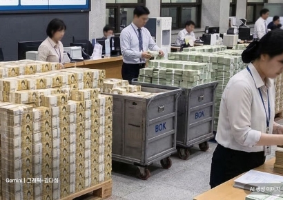 1월 시중 통화량 27.7조원 늘었다… 두 달째 상승