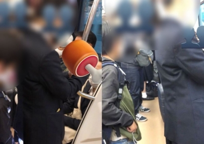 "여학생 뒤에서 뭐하는거야" 지하철서 찍힌 사진 3장에…日 '촉법소년' 논쟁