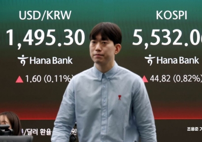[포토] 환율 1,500원대로 출발 후 내려와