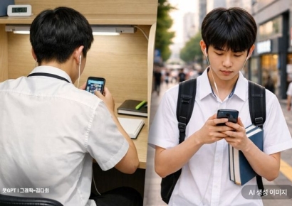 하루 6시간 하는데 중독 아니라고?…고등학생 86% "난 스마트폰 일반 사용자군"