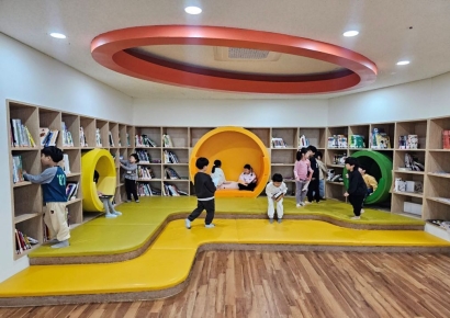 “마음껏 뛰놀아라”… 부산교육청, 유치원 60곳 놀이환경 개선