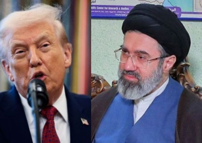"트럼프, '이란 새 최고지도자는 동성애자' 보고 받고 실소 터뜨려"
