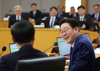 李대통령, 세종 공무원 격려 오찬…"소고기 사주라 해야겠다"