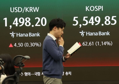 [금융현미경]전쟁 여파 큰 원화…1500원 넘나드는 파고 언제까지