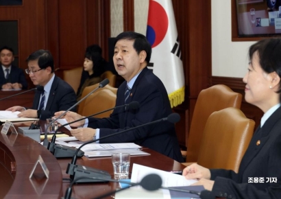 [포토] 비상경제장관회의에서 발언하는 구윤철 부총리