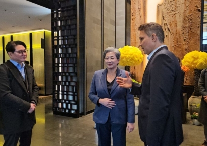 리사 수 첫 방한 "삼성 등 韓 파트너 회동"…AI 반도체 '非엔비디아 연합' 부상(종합)