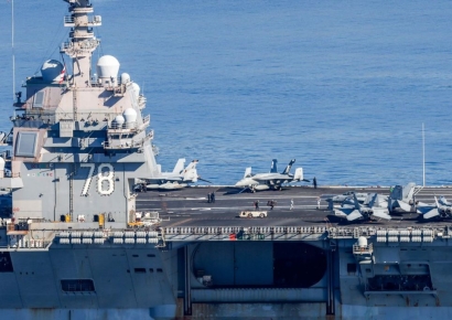 세탁실·화장실 난리났다…'이란 공습 투입' 19조원 美 항모서 무슨 일이?