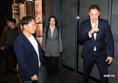 [포토] 리사 수 AMD CEO와 회동 갖는 김성훈 업스테이지 대표