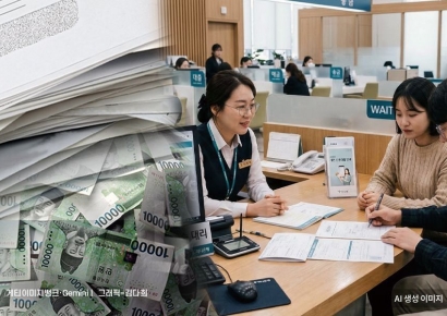 은행 1월 연체율 다시 상승 0.56%… 가계·기업 모두 늘어