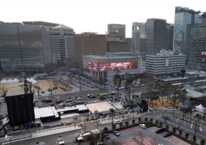 [포토] D-1 광화문광장이 들썩인다