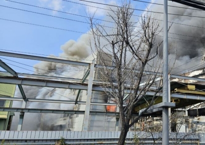 대전 자동차부품 제조공장서 화재…인명피해 최소 50명 