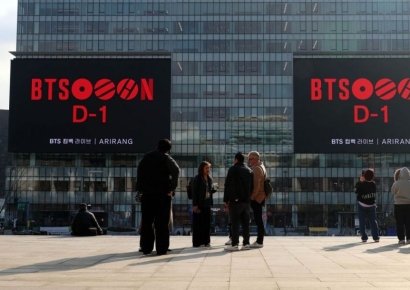 BTS 공연 서울 광화문 일대 교통통제 중…"무정차·버스 우회 확인 필요"