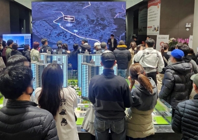 분상제 알짜단지…'호반써밋 시흥거모' 견본주택 6000여명 방문