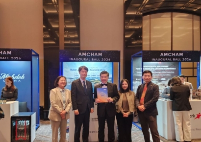 세계 자본 흐름 속으로 투자유치 본격화… 부산진해경자청, ‘AMCHAM Inaugural Ball 2026’ 참가