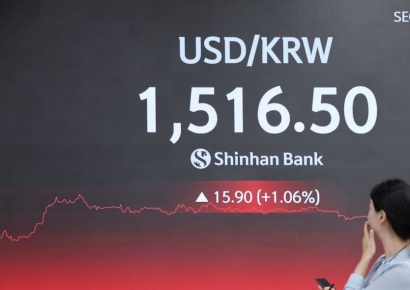 원·달러 환율, 1510원도 넘겼다…17년 만에 최고 종가(상보)