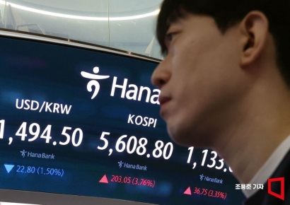 韓증시, 불안한 반등…한때 코스피·코스닥 하락 전환