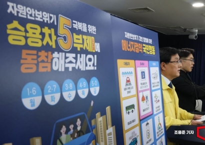 [포토] 공공기관 차량5부제 시행