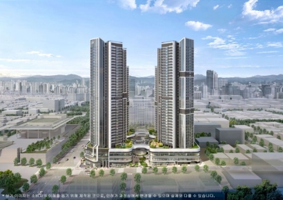 인천 구월동 새 바람…옛 롯데百 부지에 496가구