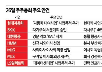 '슈퍼주총 데이' 관세·전쟁 불확실성 'AI·체질개선'으로 극복…주주환원 계속