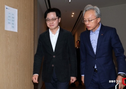 [포토] 중동전쟁 관련 경제단체 만나는 김정관 장관