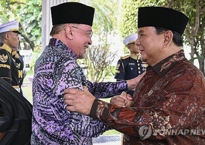 말레이 총리·인니 대통령, 중동 전쟁 여파 대응 방안 논의