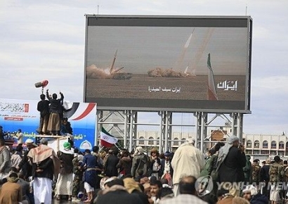 이스라엘 "예멘발 미사일, 방공망 가동"…후티 반군 참전 기로