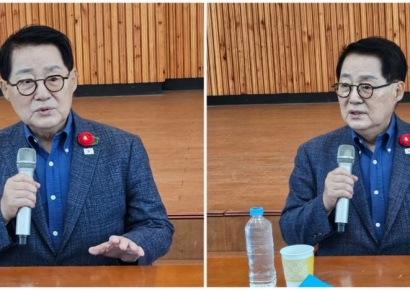 [6·3 지선] 박지원, 민형배 후원회장 논란 일축…"정리 끝, 경선 집중"