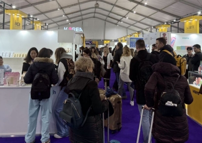 유럽 홀린 K뷰티…세계 최대 뷰티 전시회서 '통합 한국관' 인기