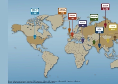 한국엔 없는데…전 세계 핵무기 1만기 돌파 "히로시마 원폭 13만개 위력"