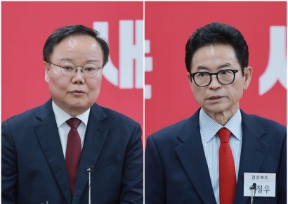 탈락 후보 공약 품는 이철우·김재원 "후보들 지역 공약 적극 반영"