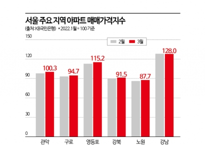강남만 뚝뚝…외곽 지역이 끌어올리는 서울 집값