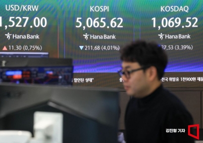 원·달러 환율, 글로벌 금융위기 후 첫 1530원대 마감(상보)