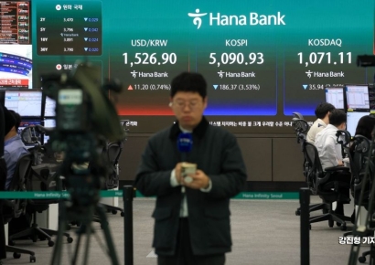 [포토] 상승 압력 이어지는 원달러 환율