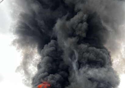 양주 홍죽리 공장서 폭발 추정 화재…'대응 1단계' 발령