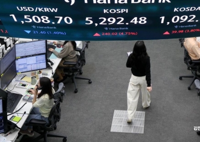 [포토] 1500원 초반까지 하락한 원달러 환율