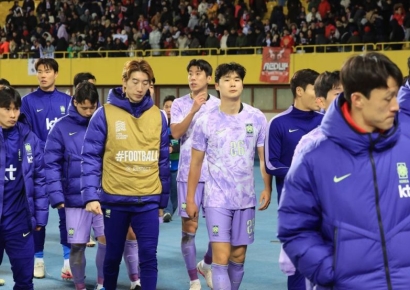 South Korea Drops Three Places to 25th in FIFA Rankings After Two Consecutive International Match Defeats