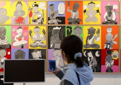 [포토] 예술로 재해석된 부처