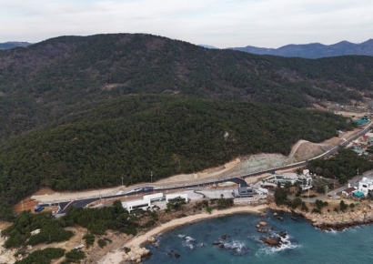 “해안길 교통 숨통 트인다”… 기장 대변∼죽성 도로 7차 구간 임시개통