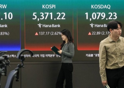 [포토] 코스피-코스닥 나란히 반등 출발