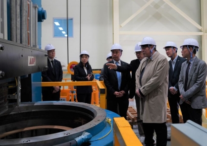 "SMR 제작 기간 80% 줄인다"…에기평, 혁신 기술 현장 방문