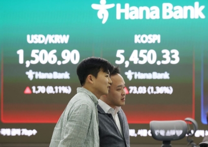 코스피·코스닥, 장중 '하락' 전환…삼전 보합권