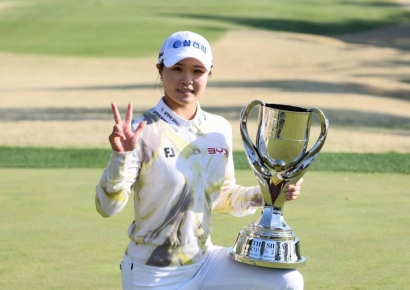 국내 개막전 우승자 고지원, 세계랭킹 20계단 상승 63위