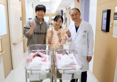 헬기로 긴급 이송된 세쌍둥이 산모, 이대목동병원에서 무사히 출산