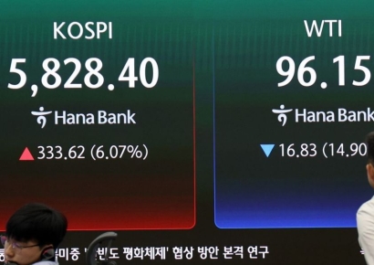 코스피, 5900선 회복…21만전자·100만닉스 '활활'