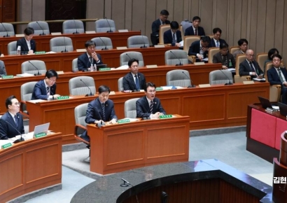 [포토] 국회 예결위, 2일차 추경 종합정책질의