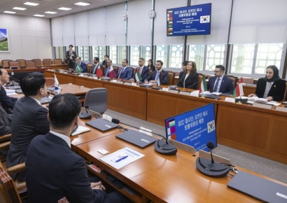 국회 외통위, 중동 7개국 대사와 면담…"중동산 원유, 한국 최우선 공급 확인"
