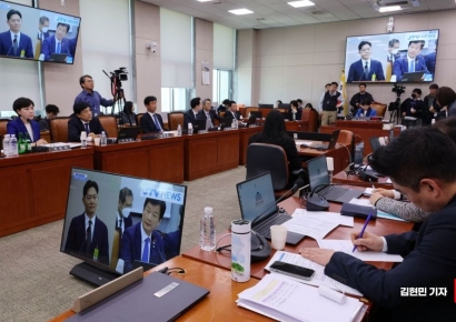 [포토] 법사위, '대북송금 수사' 박상용 검사 고발...여권 주도