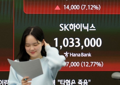 [포토] '20만전자·100만닉스' 탈환